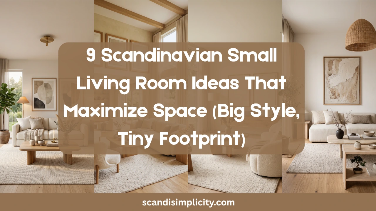 9 Scandinavian Small Living Room Ideas That Maximize Space (Big Style ...