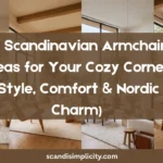 Scandinavian armchair ideas for your cozy corner 10 stylish, comfortable options. From Wishbone to bouclé and rattan. Save this for your reading nook inspiration.