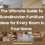 Scandinavian furniture ideas for every room in your home – 10 timeless pieces from the Wishbone chair to String shelves. Create a cohesive Nordic look. Save this for your home makeover.