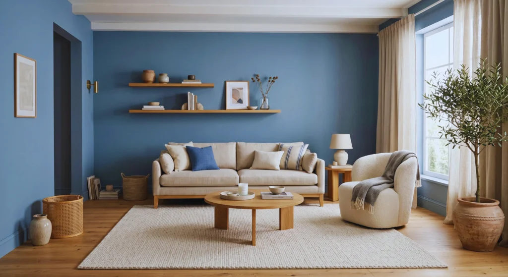 A low-profile sofa with exposed wooden legs is one of the most important elements of Nordic Living Room Design Ideas That Feel Simple & Stunning (Effortless Scandinavian Style). It creates visual space, enhances natural light, and delivers timeless Scandinavian simplicity.